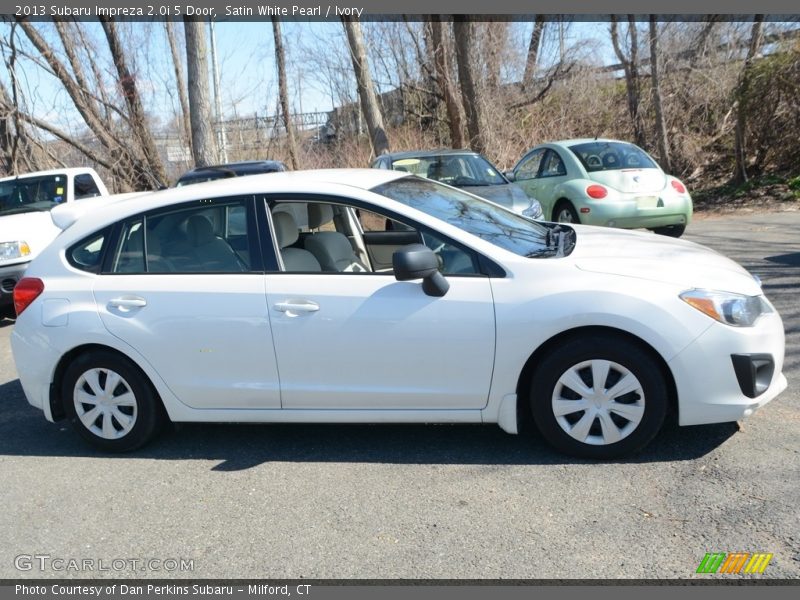 Satin White Pearl / Ivory 2013 Subaru Impreza 2.0i 5 Door
