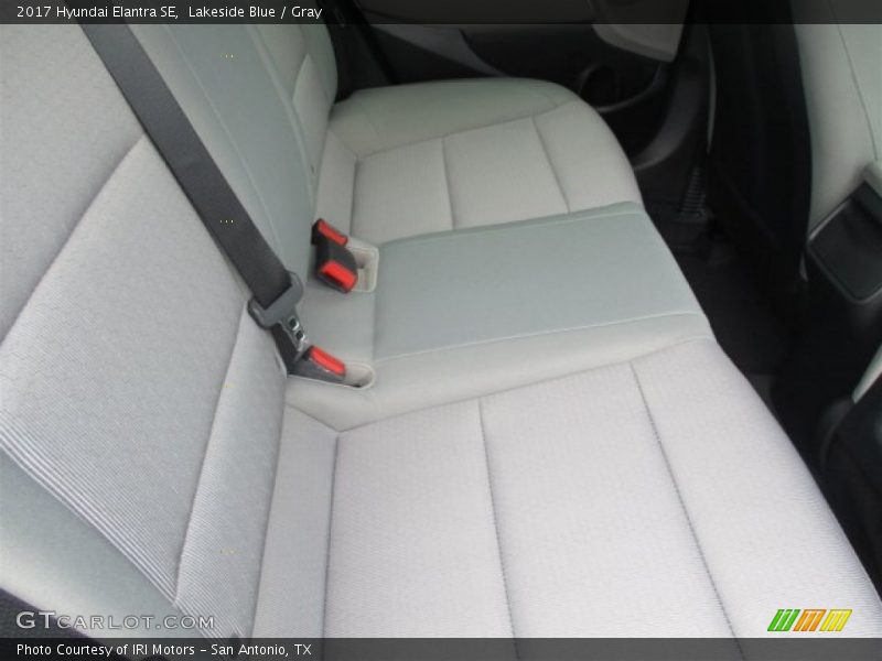 Lakeside Blue / Gray 2017 Hyundai Elantra SE
