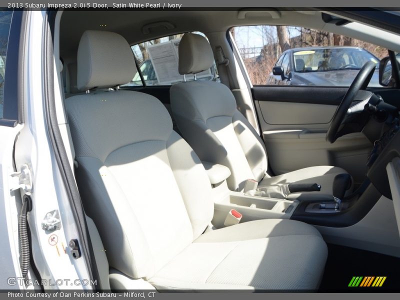 Satin White Pearl / Ivory 2013 Subaru Impreza 2.0i 5 Door