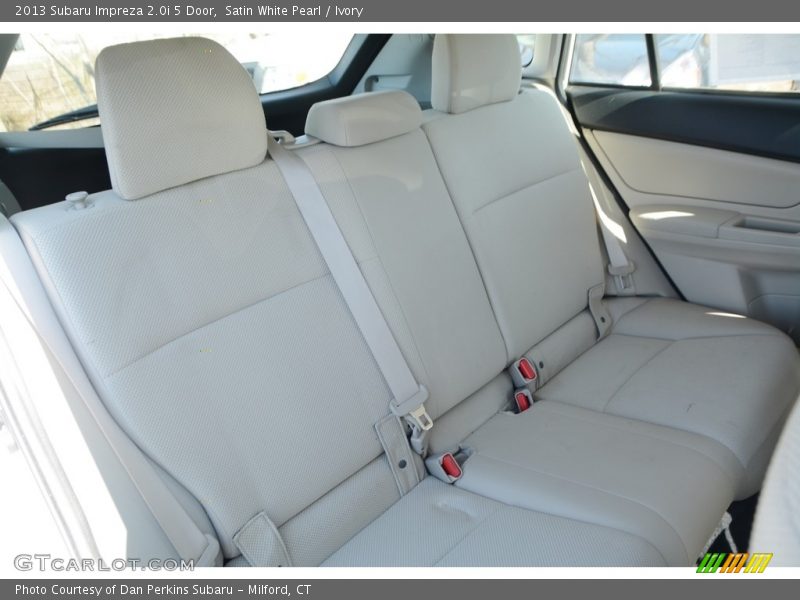 Satin White Pearl / Ivory 2013 Subaru Impreza 2.0i 5 Door