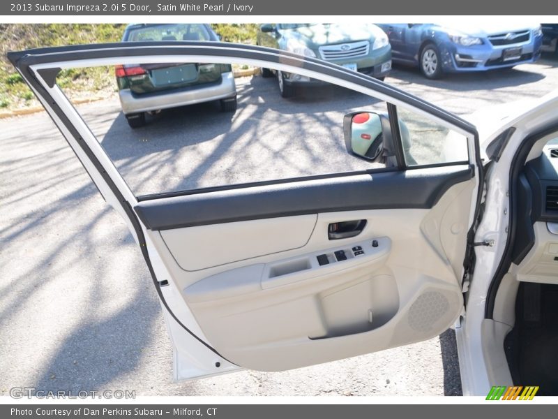 Satin White Pearl / Ivory 2013 Subaru Impreza 2.0i 5 Door