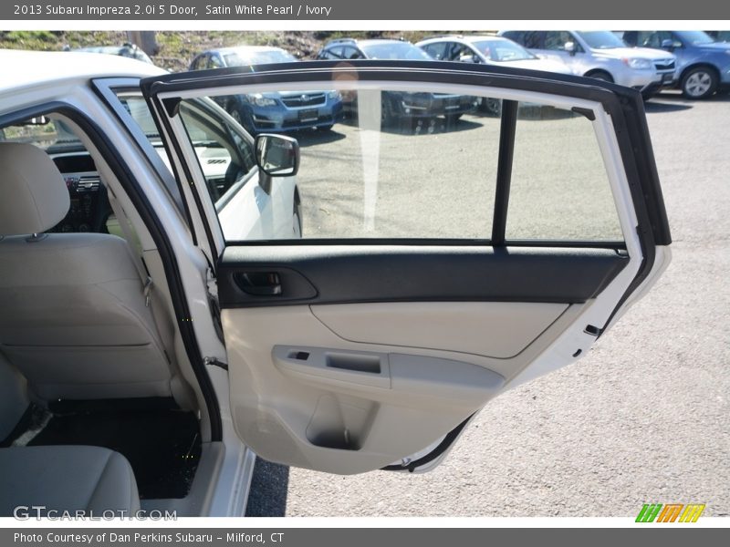 Satin White Pearl / Ivory 2013 Subaru Impreza 2.0i 5 Door
