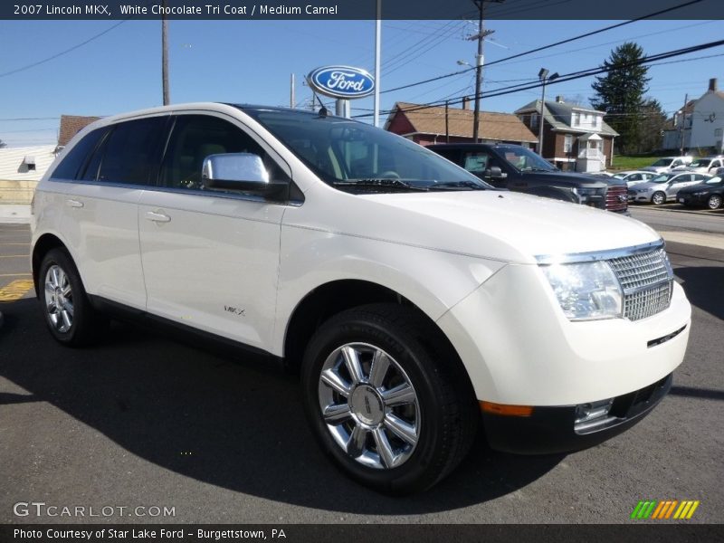White Chocolate Tri Coat / Medium Camel 2007 Lincoln MKX