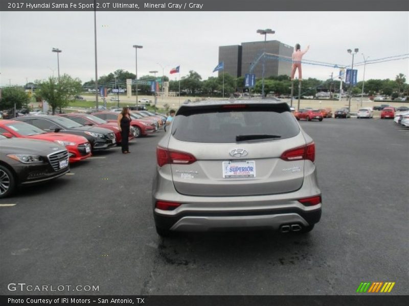 Mineral Gray / Gray 2017 Hyundai Santa Fe Sport 2.0T Ulitimate