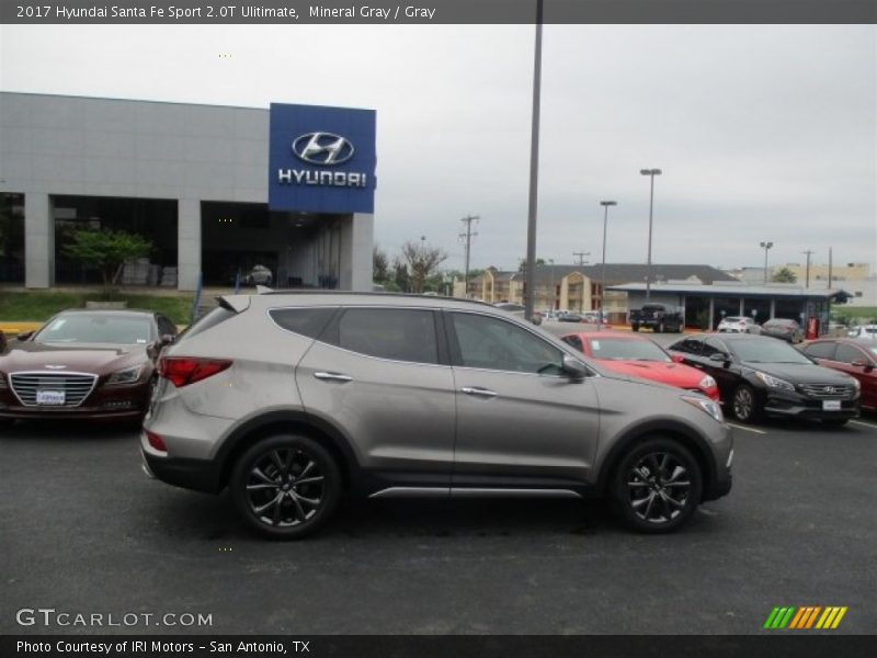 Mineral Gray / Gray 2017 Hyundai Santa Fe Sport 2.0T Ulitimate