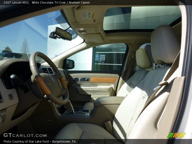 White Chocolate Tri Coat / Medium Camel 2007 Lincoln MKX
