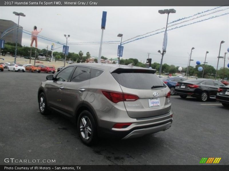 Mineral Gray / Gray 2017 Hyundai Santa Fe Sport FWD