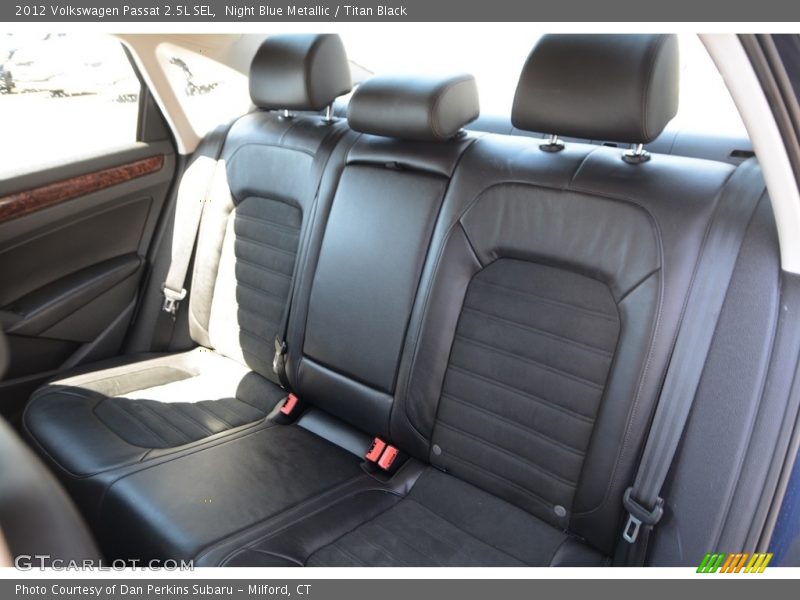 Night Blue Metallic / Titan Black 2012 Volkswagen Passat 2.5L SEL
