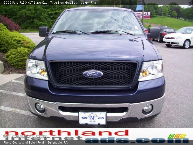 True Blue Metallic / Medium Flint 2006 Ford F150 XLT SuperCab