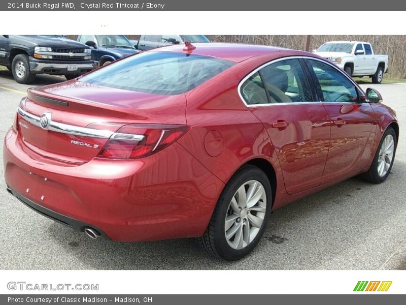 Crystal Red Tintcoat / Ebony 2014 Buick Regal FWD