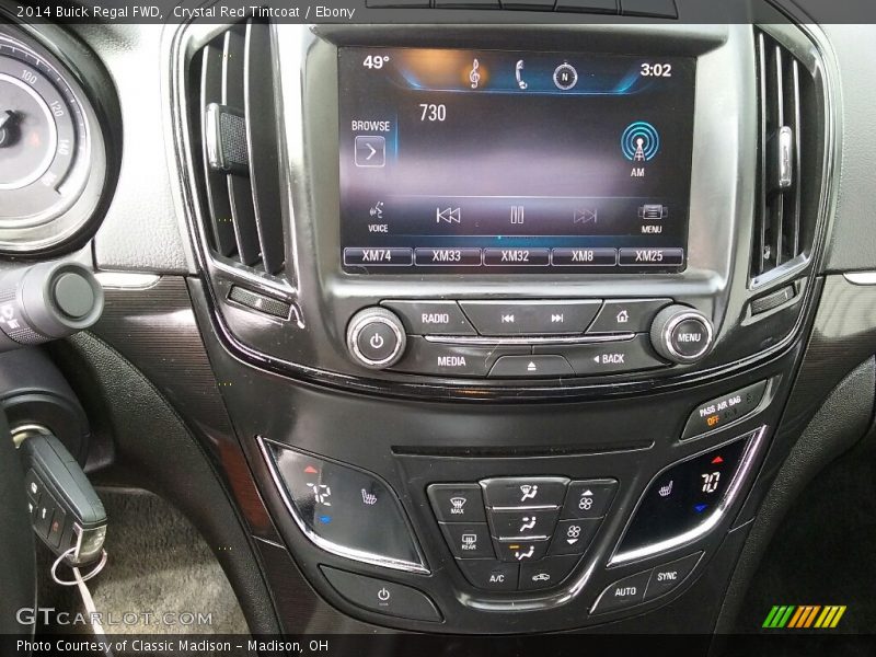 Crystal Red Tintcoat / Ebony 2014 Buick Regal FWD