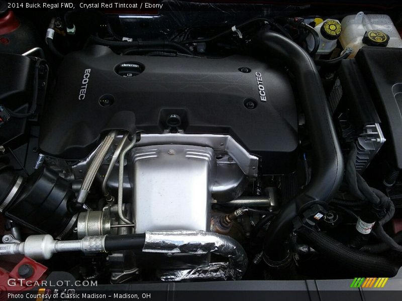 Crystal Red Tintcoat / Ebony 2014 Buick Regal FWD