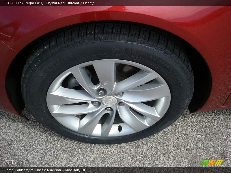 Crystal Red Tintcoat / Ebony 2014 Buick Regal FWD