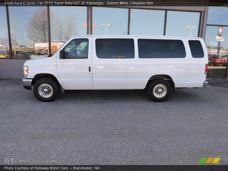 Oxford White / Medium Flint 2008 Ford E Series Van E350 Super Duty XLT 15 Passenger