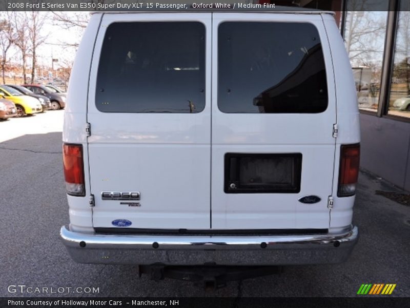 Oxford White / Medium Flint 2008 Ford E Series Van E350 Super Duty XLT 15 Passenger