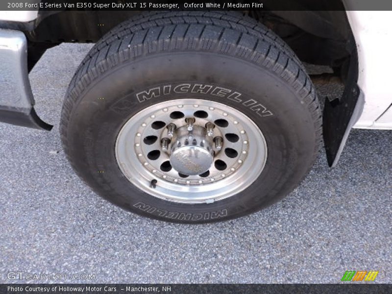 Oxford White / Medium Flint 2008 Ford E Series Van E350 Super Duty XLT 15 Passenger