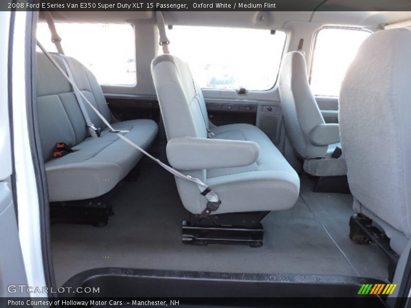 Oxford White / Medium Flint 2008 Ford E Series Van E350 Super Duty XLT 15 Passenger