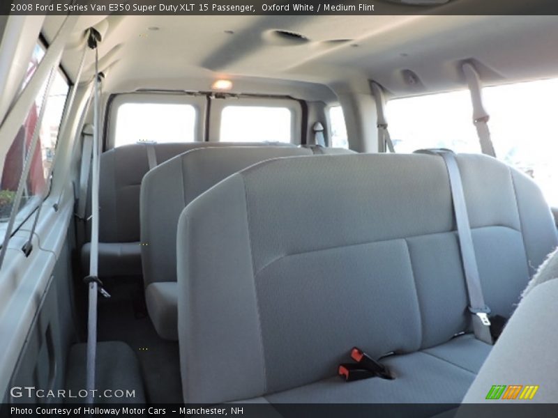 Oxford White / Medium Flint 2008 Ford E Series Van E350 Super Duty XLT 15 Passenger