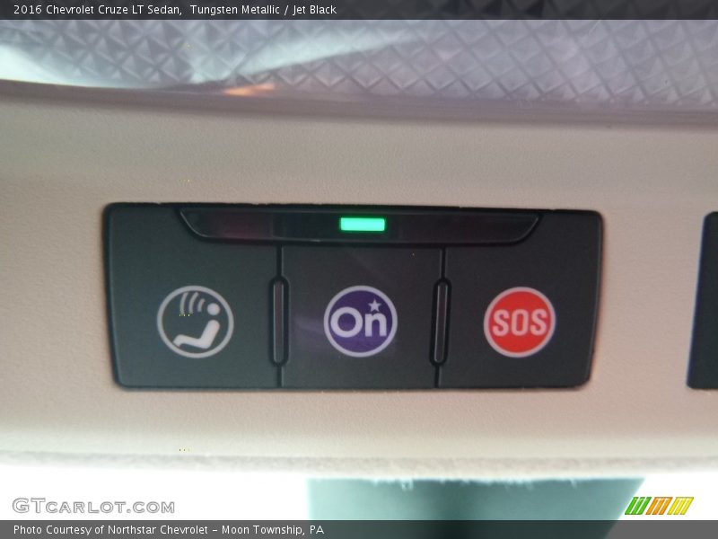Tungsten Metallic / Jet Black 2016 Chevrolet Cruze LT Sedan
