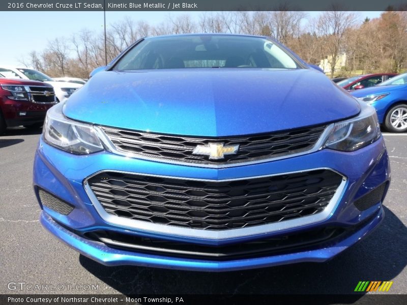 Kinetic Blue Metallic / Jet Black 2016 Chevrolet Cruze LT Sedan