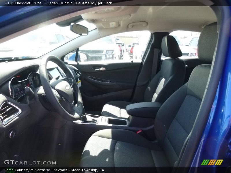 Kinetic Blue Metallic / Jet Black 2016 Chevrolet Cruze LT Sedan
