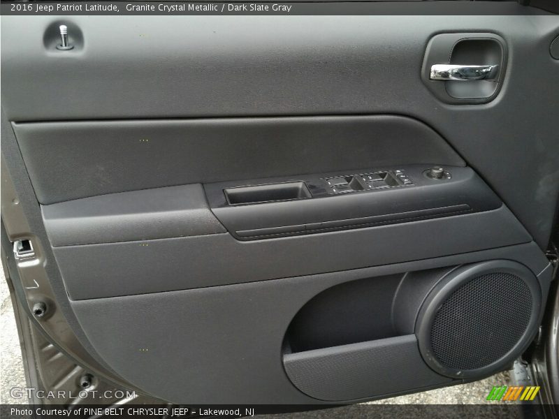Granite Crystal Metallic / Dark Slate Gray 2016 Jeep Patriot Latitude