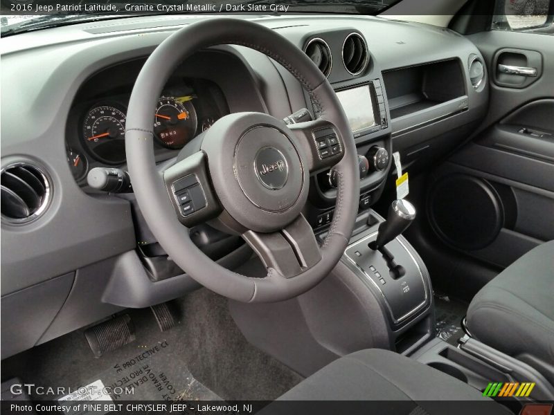 Granite Crystal Metallic / Dark Slate Gray 2016 Jeep Patriot Latitude
