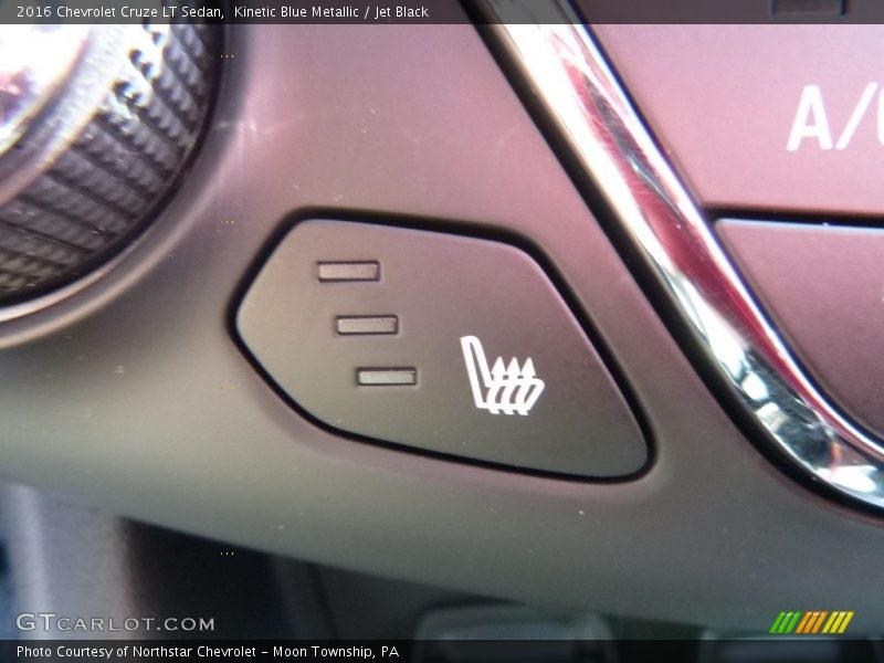 Kinetic Blue Metallic / Jet Black 2016 Chevrolet Cruze LT Sedan