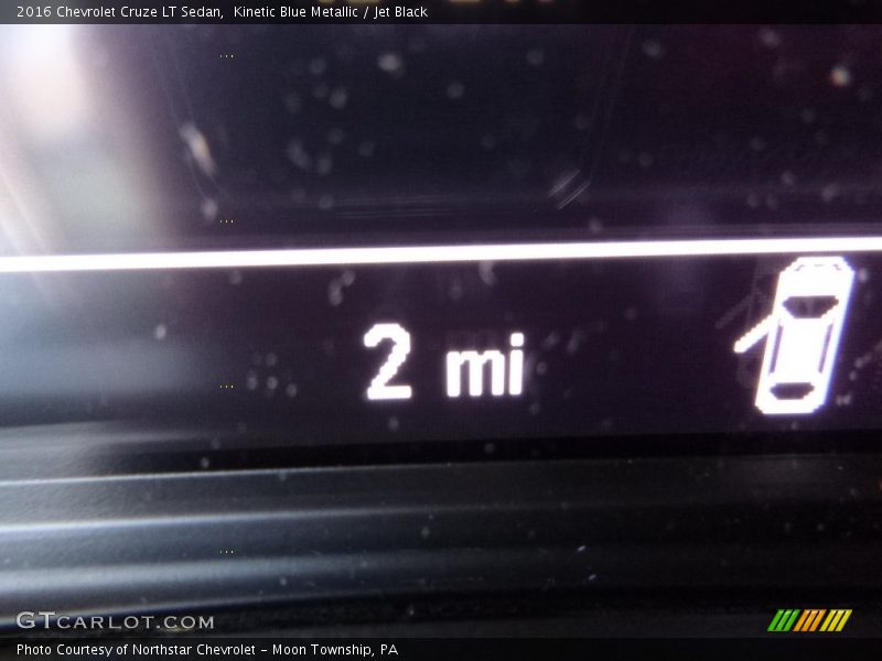Kinetic Blue Metallic / Jet Black 2016 Chevrolet Cruze LT Sedan