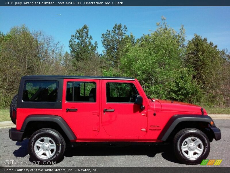  2016 Wrangler Unlimited Sport 4x4 RHD Firecracker Red
