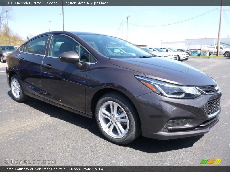 Tungsten Metallic / Jet Black 2016 Chevrolet Cruze LT Sedan