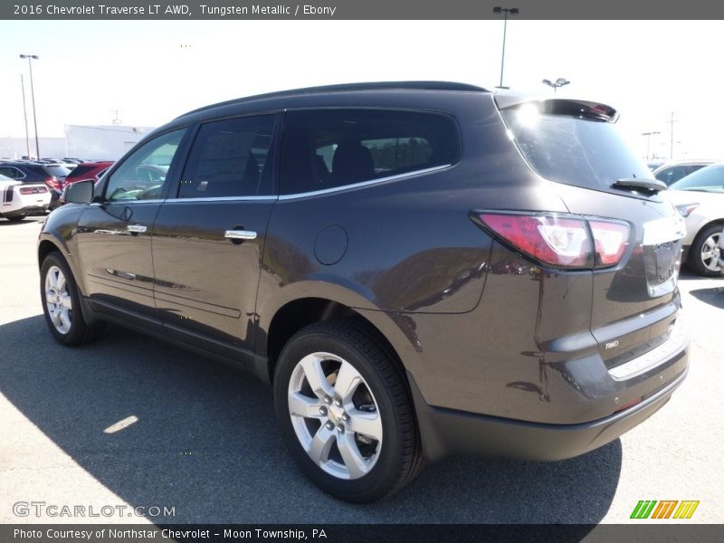 Tungsten Metallic / Ebony 2016 Chevrolet Traverse LT AWD