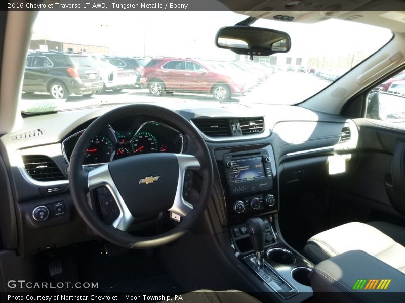 Tungsten Metallic / Ebony 2016 Chevrolet Traverse LT AWD