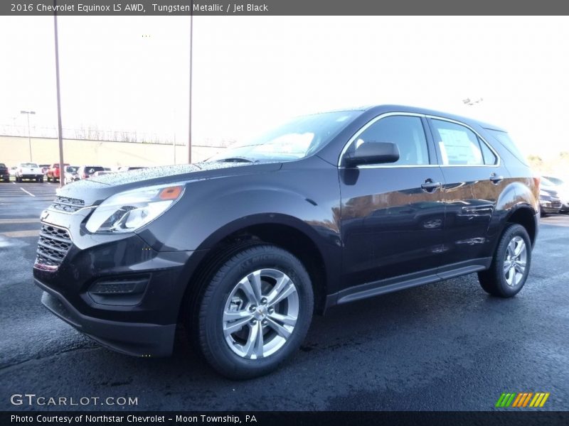 Tungsten Metallic / Jet Black 2016 Chevrolet Equinox LS AWD