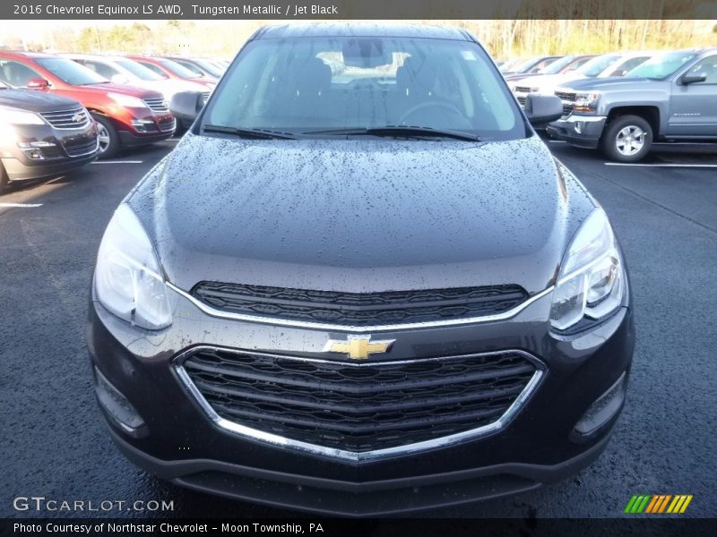 Tungsten Metallic / Jet Black 2016 Chevrolet Equinox LS AWD