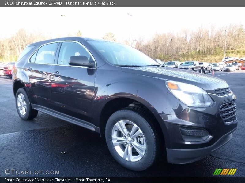 Tungsten Metallic / Jet Black 2016 Chevrolet Equinox LS AWD
