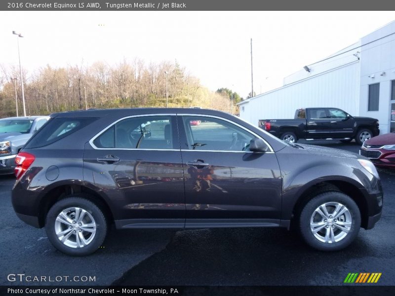 Tungsten Metallic / Jet Black 2016 Chevrolet Equinox LS AWD