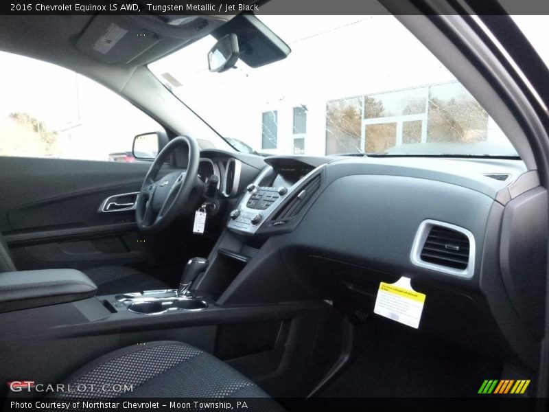 Tungsten Metallic / Jet Black 2016 Chevrolet Equinox LS AWD