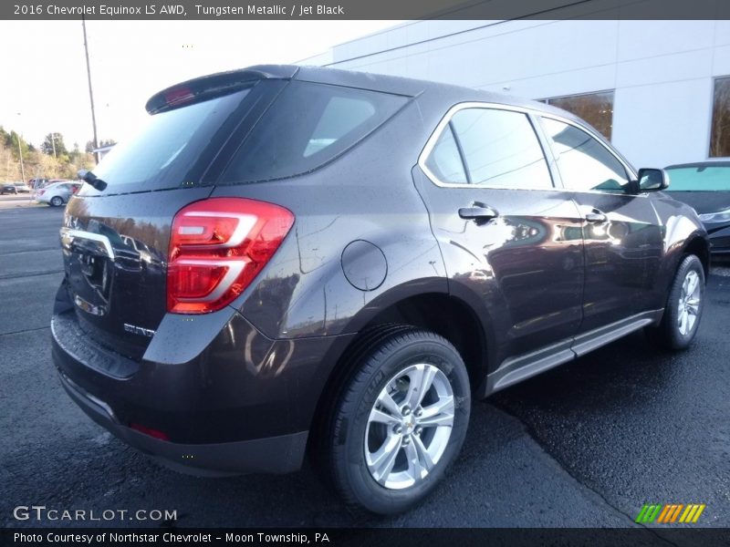 Tungsten Metallic / Jet Black 2016 Chevrolet Equinox LS AWD