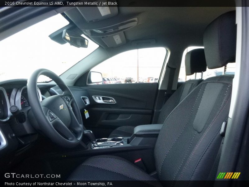 Tungsten Metallic / Jet Black 2016 Chevrolet Equinox LS AWD