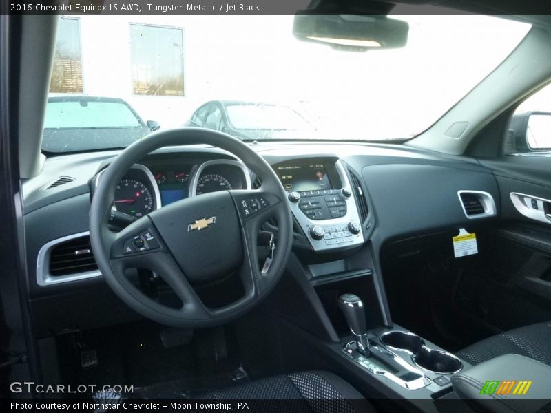 Tungsten Metallic / Jet Black 2016 Chevrolet Equinox LS AWD
