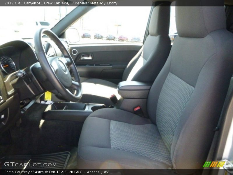 Pure Silver Metallic / Ebony 2012 GMC Canyon SLE Crew Cab 4x4