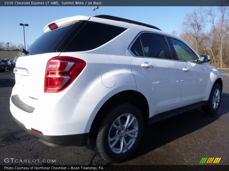 Summit White / Jet Black 2016 Chevrolet Equinox LT AWD