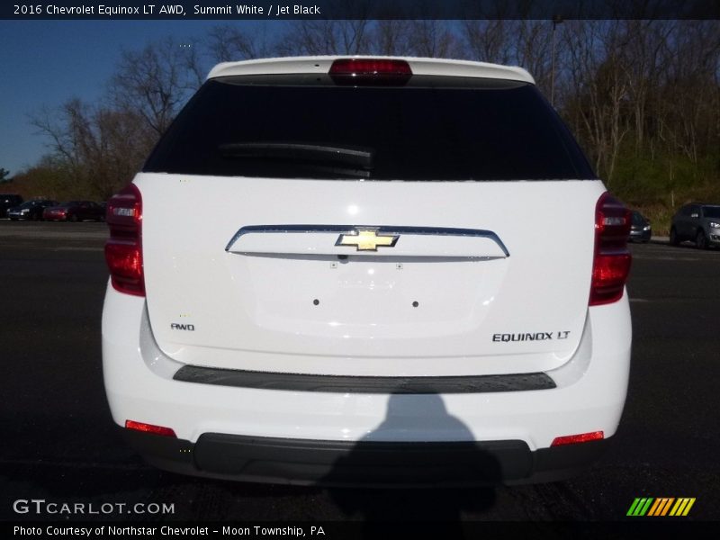 Summit White / Jet Black 2016 Chevrolet Equinox LT AWD
