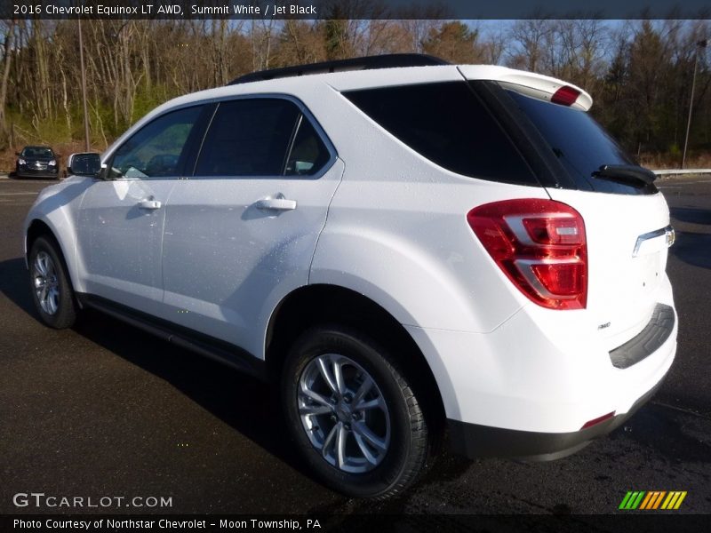 Summit White / Jet Black 2016 Chevrolet Equinox LT AWD