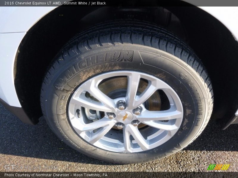 Summit White / Jet Black 2016 Chevrolet Equinox LT AWD