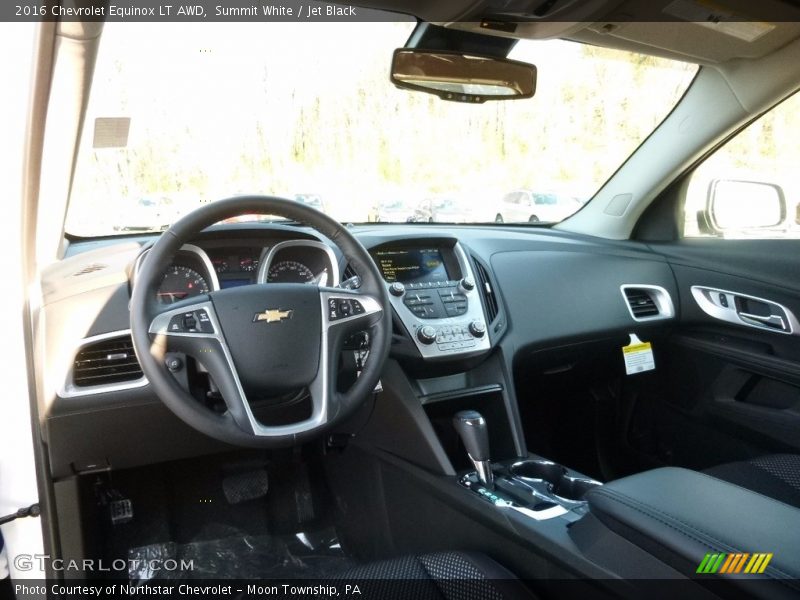 Summit White / Jet Black 2016 Chevrolet Equinox LT AWD