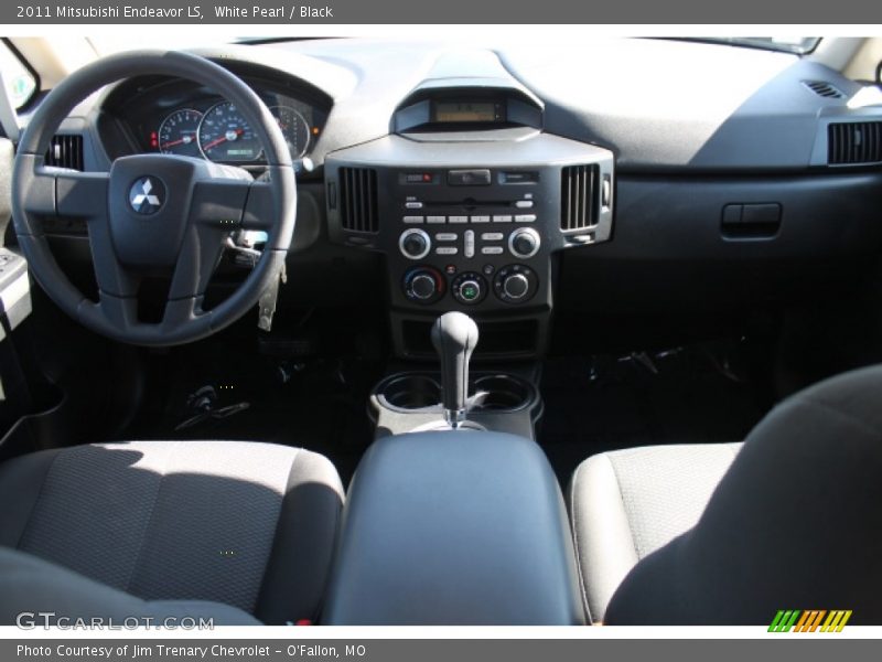 White Pearl / Black 2011 Mitsubishi Endeavor LS