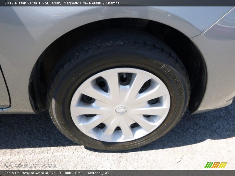 Magnetic Gray Metallic / Charcoal 2012 Nissan Versa 1.6 SL Sedan
