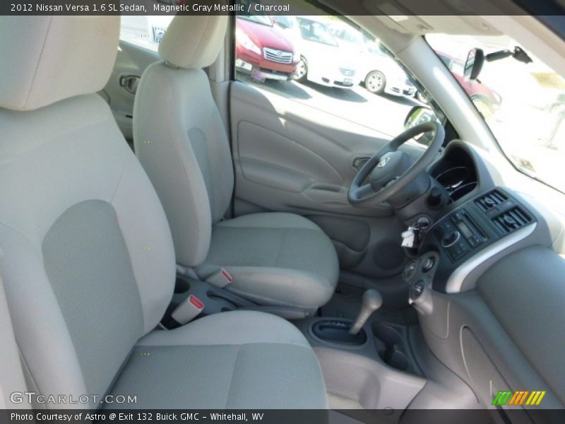 Magnetic Gray Metallic / Charcoal 2012 Nissan Versa 1.6 SL Sedan
